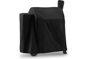 Arcedo Heavy Duty Waterproof Pellet Grill Cover, Outdoor Full Length Smoker Cover, Fade Resistant BBQ Cover for Traeger 22 Pro Series, Lil Tex Elite, Pro, Easterwood Grill and More, 41"W x 22"D x 39"H