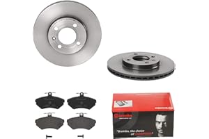 2 Bremsscheiben belüftet 256 mm + Bremsbeläge Vorne von Brembo Innenbelüftet (1420-53820) Bremsensatz Bremsanlage Bremsen-Kit,Bremsenset, Bremsscheiben, Bremsbeläge, Bremsen-Set, Beläge, Bremsbelag,