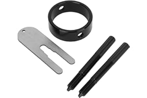 AMONIDA Kit de Herramientas de Compresor de Resorte de Horquilla de Motocicleta de 4 Piezas, Herramienta de Compresión de Resorte Helicoidal Kit de Servicio de Resorte Helicoidal de