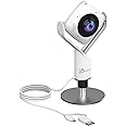 j5create 360 Degree All Around Meeting Webcam - 1080P HD Video Conference Camera with High Fidelity Microphone, USB-C | for Video Conferencing, Online Classes, and Collaboration (JVCU360)