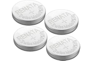 GENERIC 4 Renata 377 MF (SR626SW) V377 - Premium - Pile pour Montre – Made in Swiss – Swatch Group – Watch Batterie – 4 Pcs