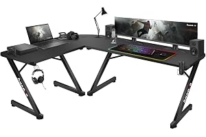 huzaro Hero 7.0 | L-format hörnskrivbord spelbord skrivbord | hemmakontor arbetsrum kontor