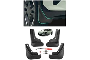 ‎GAFAT GAFAT Kompatibel mit Neu Kia EV3 2025 2026 Schmutzfänger, EV3 GT Line EV3 Earth Kotflügel Vorne und Hinten Spritzschutz Mud Flaps EV3 Zubehör, ABS Kunststoff Kein Bohren (4 Stück)