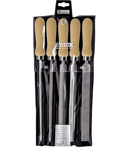 Sleutelvijlenset 6-delig 8728 - Gedore