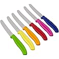 Victorinox Table Knife Set of 6 Assorted Colourful