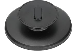 ANNADUE Soporte de Altavoz Inteligente para Echo Spot, Giratorio de 360 ​​Grados, Soporte de Altavoz Antideslizante Ajustable portátil para Spot, con Base de función de inclinación(Negro)