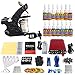 Solong Tattoo® Complete Tattoo Kit 1 Pro Machine Guns 14 Inks Power Supply Needle Grips Tips TK101