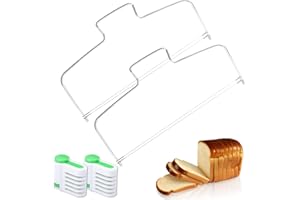 QJFHURB Taglia Pan Di Spagna Torte 4 Pezzi Tagliatorte Torta A Strati Fette Tagliatorta Affettatrice Per Torte Taglierina Regolabile Coltello Divisorio Per Torta Affettatrice Archetto Filo Taglia Torte