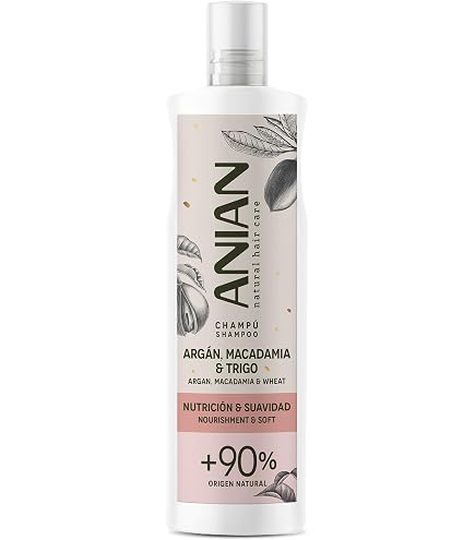 Anian Keratin-Shampoo – Vegan, Für Geschädigtes & Stumpfes Haar, 400 Ml