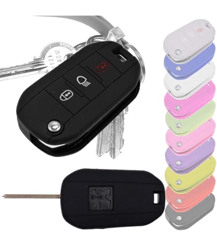 Étui En Cuir TPU Pour Clé Télécommande De Voiture, Pour Peugeot 2008 3008 4008 5008 308 408 508 Citroën C4 C4L C6 C3-XR Picasso DS3 DS4 DS5