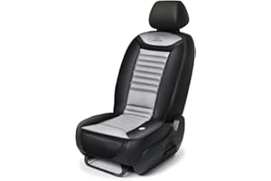 Snailax Cooling Car Seat Cushion, Cooled Car Seat Cover for Cars Trucks SUV Universal Fit 12V, 2 Cooled Air Speed & 3 Massage Intensities
