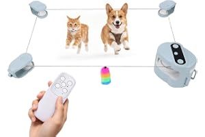 VINGVO Interaktiv kattleksak, kattlöpband, kattleksak, elektrisk med fjärrkontroll
