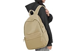 WEPLAN Plecak Szkolny Damski Dziewczęcy Tornister dla Nastolatków Plecak Casual Backpack Plecak na Uczelnię Plecak na co Dzień Lekki Plecak Codzienny Wodoodporny Plecak na Laptopa 14 cali