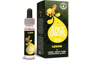 HOLY LAMA SPICE DROPS NATURAL EXTRACT Holy Lama Spice Drops Lemon Zest Extract - Natural Cooking Ingredient, Savoury or Sweet Recipes. Citrus Flavour, Baking, Drinks, Cocktails 1 x 5ml Bottles