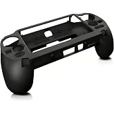 MODJUEGO Sony PS Vita 1000 i&ccedil;in L2 R2 Tetik El Kavrama Kabuk Kontrol Cihazı Koruyucu Kılıf (Siyah)