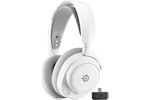 SteelSeries Casque sans fil Arctis Nova 7P multi-plateforme Gen2 -Contrôle des applications en temps réel - 50H+ -Haut-parleurs magnétiques en néodyme -Mixable 2,4GHz/Bluetooth-PS5,PC,Switch1/2,Mobile