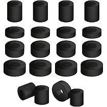 QUARKZMAN 120 Stück M3 Nylon Flachdichtungen 3mm ID 12mm OD