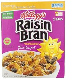 KELLOGG’S RAISIN BRAN® / KELLOGG’S ROSINEN KLEIE–2168 Gramm Schachtel