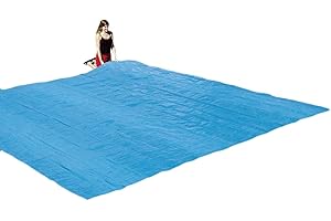 Summer Waves Bodenplane 391x391 Bodenfolie Plane f Quick Up Pool Swimmingpool