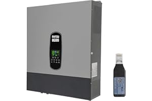 DATOUBOSS 11KW Inversor Híbrido 48V,Inversor Solar Híbrido 48V de Onda Sinusoidal Pura,Admite Funcionamiento en Paralelo y Funcionamiento Sin Batería 160A MPPT,con WiFi