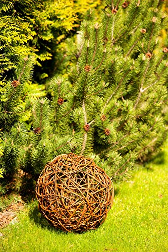 Weidenkugel Dekokugel aus Weide Weidenball Rebenkugel Gartendeko in 5 verschiedene Größen, Durchmesser:40cm - 4