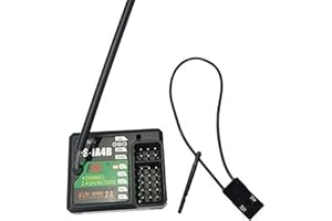 Xiangtat Flysky FS-IA4B Récepteur 2,4 G 4 CH Prise en charge de la Retour de Données PPM pour FS i4 i6 i10 iT4S Transmetteur RC Voiture Bateau