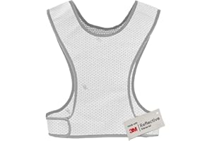 ‎SALZMANN Salzmann Reflektierende Laufweste - Atmungsaktive Sportweste aus Mesh-Gewebe - Hergestellt mit 3M Scotchlite