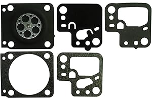 C·T·S Carburetor Gasket and Diaphragm Kit Replaces ZAMA GND-146 For ZAMA carburetor C1T-S195 Stihl HS46 HS56 hedge trimmer