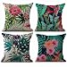 Produktbild ningsun _ Haus ningsun 4pc Schutzhüllen für Kissen Kissen für Sofa Home Decor von Baumwolle Leinen Platz Kissenbezug, Sofa Dekoration Haus Schlafzimmer für Sofas Stühle Kissen Set von 4 Betten 45cm*45cm A