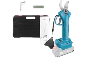 VKE Akku Astschere Professionelle Elektrische Gartenschere Kompatibel mit 18V Makita-Akku, Akku Gartenschere(Batterie Nicht Enthalten)