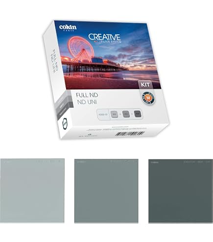 COKIN NUANCES Extreme GND16 Reverse Grauverlaufsfilter – 4 Blenden, 130 Mm, Stoßfestes Glas