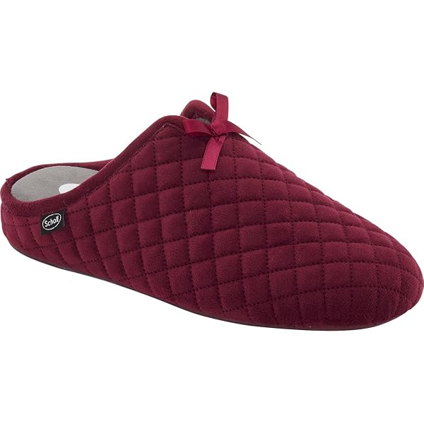 Sandali Donna Scholl Rachele - Muli Con Fiocco In Raso, Suola Memory Cushion Per Massimo Comfort