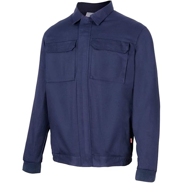 4-Feet werkjasje kort polyester/katoen