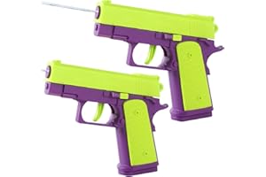 CHENBOOW Wasserpistole für Kinder,2 Stück Spritzpistole Kunststoff,Wasserpistole Kinder,Wasserpistole mit Großer Reichweite,Wasserpistole Klein,für Strände und Wasserschlachten im Freien