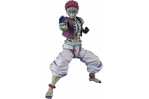 TAMASHII NATIONS - Demon Slayer: Kimetsu no Yaiba - Akaza, miniatura S.H.Figuarts