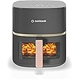 Nutricook Air Fryer Essentials Vision, 5.2L Capacity, 10 Cooking Presets with Clear Window and Light, Pro-Cyclone Technology,1500 Watts