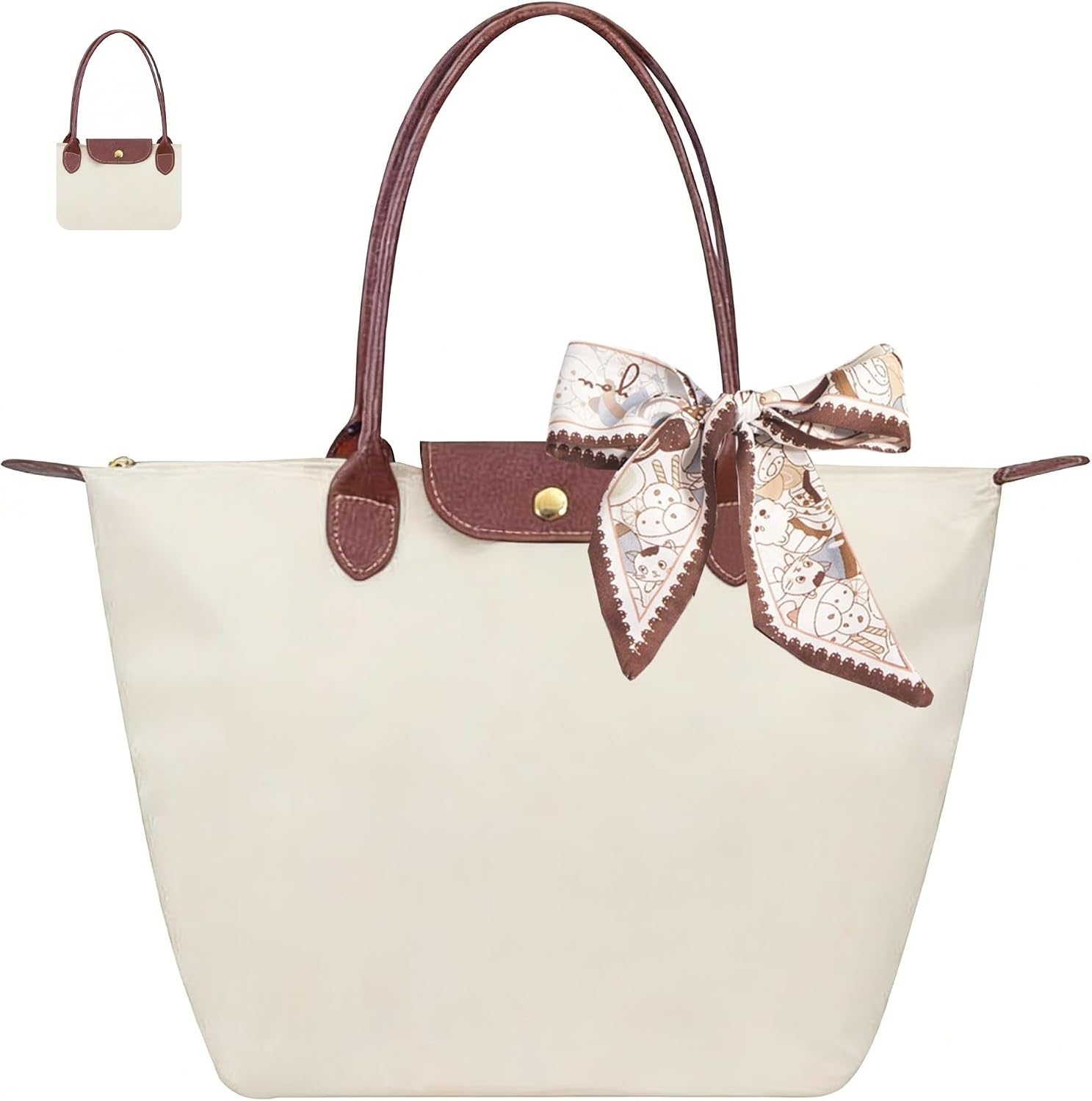 HTTDSLF Bolso de Hombro para Mujeres, Bolsa de Mano para Mujer, Bolso Universidad Trabajo, Liviano y Plegable, Bolsos de Grandes Capacidad para Viajar Desplazamientos Compras Playa