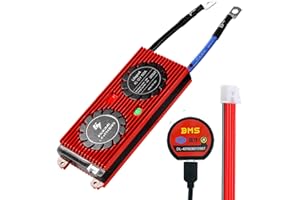 HIXIMI LiFePO4 BMS 4S Bluetooth 12 V 100 A al litio ferro fosfato sistema di gestione della batteria con cavi di bilanciamento per LiFePO4 3,2 V