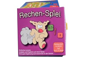 SCHOTT VERLAG & WERBUNG Rechen-Spiel teilen im kleinen 1x1 Lernkarten, leicht Lernen mit Karteikarten