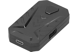 Akozon Tastatur-Maus-Adapter und Game-Con-Rollen Konverter MNK-Adapter USB-Hub oder P3 P4 P5 X360 X Box ONEps5 Gaming Plug Play Grea Experience