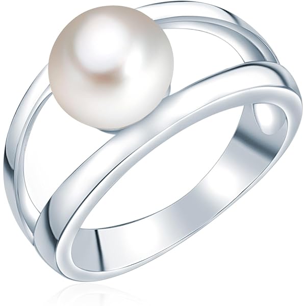 Anillo THOMAS SABO Con Perla Y Estrellas - Plata 925, Diseño Cósmico Para Mujer