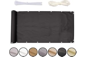 MEEYI Sichtschutz Balkon Sichtschutz 70x150cm Seitenmarkise Schattentuch Camping Stoff Picknickmatte Balcony Cover Sichtschutz Garten Balcony Privacy Screen Sichtschutz FüR Terrasse