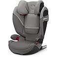 Cybex Gold Solution S-Fix High Back Booster Car Seat, For Cars with and without ISOFIX, Group 2/3 (15-50 kg), From Approx 3-12 Years, Soho Grey