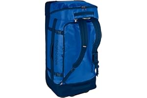 Eagle Creek Cargo Hauler XT Duffel Bag with Telescoping Handle and Straps, Lockable U-Lid, Top Compartment, and Compression Straps, Aizome Blue, 120L/32"