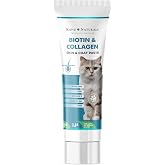 Kahu Naturals Biyotin & Kolajen Deri ve T&uuml;y Sağlığı Kedi Maltı, Spirulina İ&ccedil;erikli, T&uuml;y D&ouml;k&uuml;lme Karşıtı 100 ml