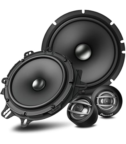 Hifonics VX 6.2E Lautsprecher - 2-Wege Komponentensystem Für Fiat Ducato III