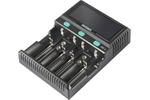 VOLTCRAFT IPC-4 Rundzellen-Ladegerät LiIon, LiFePO, NiMH, NiCd, LiFePO4 A, Mignon (AA), Micro (AAA), Mini (AAAA), Baby