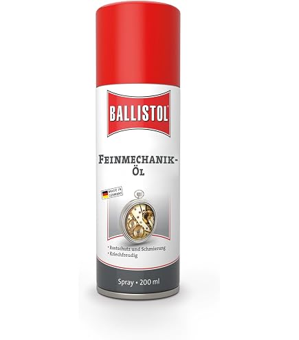 Ballistol ProTec Olio Universale Spray 200ml – Protezione Anticorrosione E Lubrificante