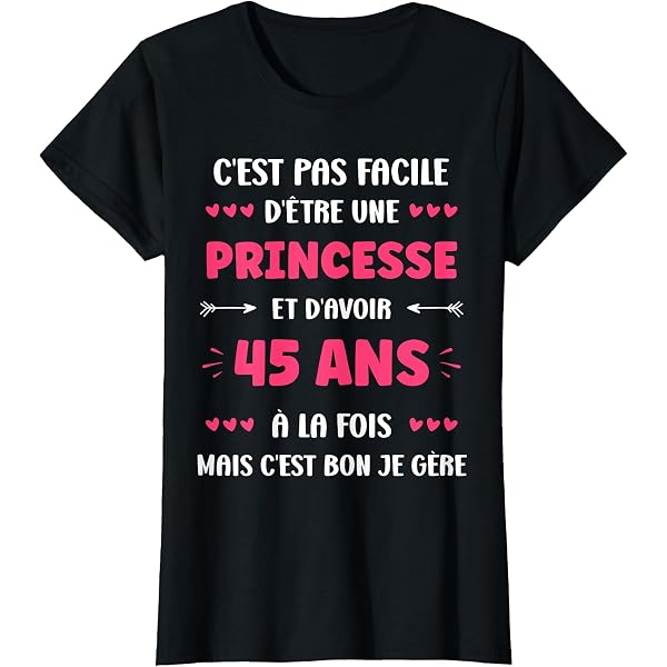 T-shirt Sécurité Princesse Pour Famille - Col En V, Motif Humour Protection - Pour Anniversaire, Fête - 3