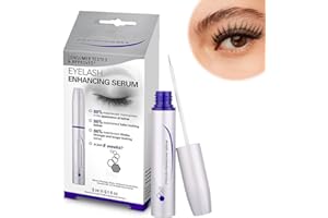 DAJILI Eyelash Growth Serum, Eyelash Enhancing Serum for Thicker, Stronger, Fuller and Longer Looking Lashes, Rapid Eyelash Growth Serum, Boost Lash Growth Serum, Gentle and Safe, 3 ML